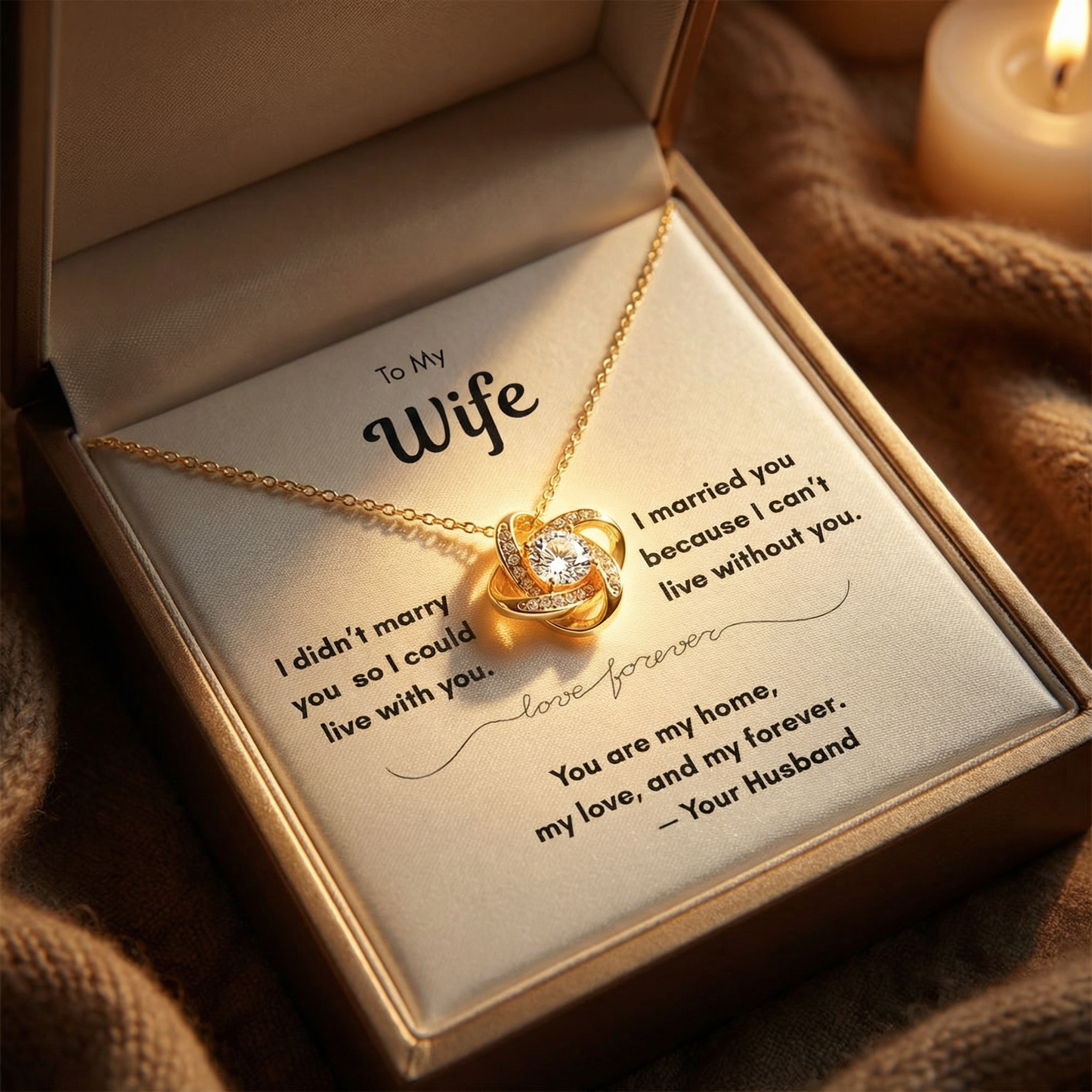 The Necklace That Says “You Are My Forever Gift