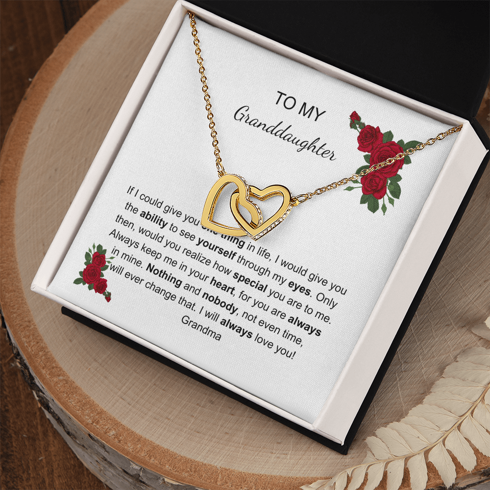 To My Granddaughter One Thing Special Necklace