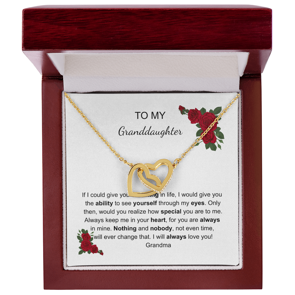 To My Granddaughter One Thing Special Necklace