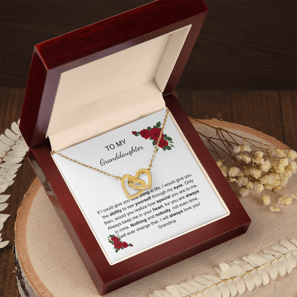 To My Granddaughter One Thing Special Necklace