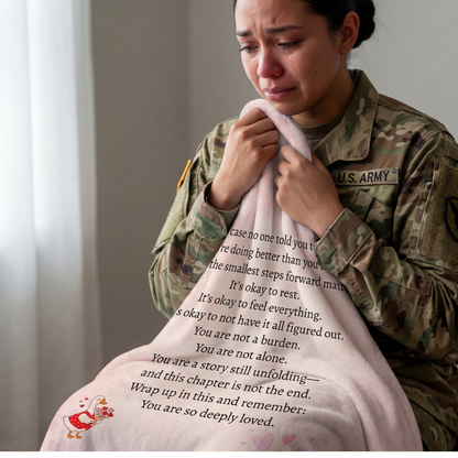 “You Are So Loved” Emotional Comfort Blanket