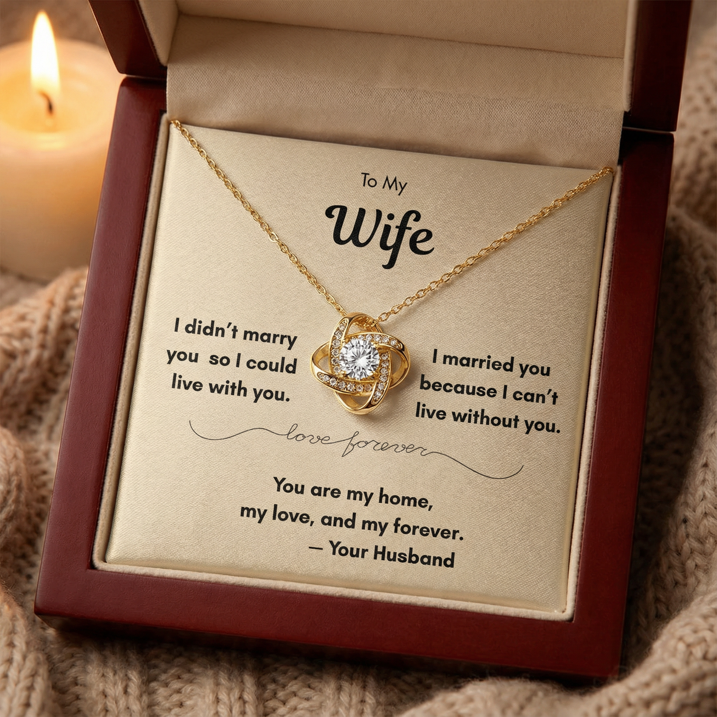 The Necklace That Says “You Are My Forever Gift