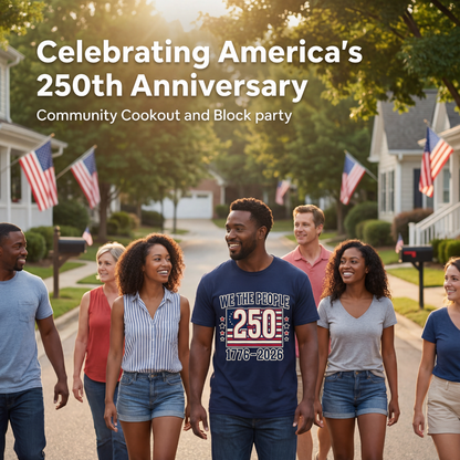 We The People 250 Shirt (1776–2026) — America’s 250th Anniversary Tee