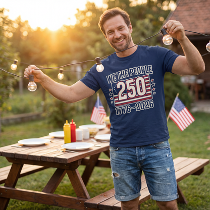 We The People 250 Shirt (1776–2026) — America’s 250th Anniversary Tee