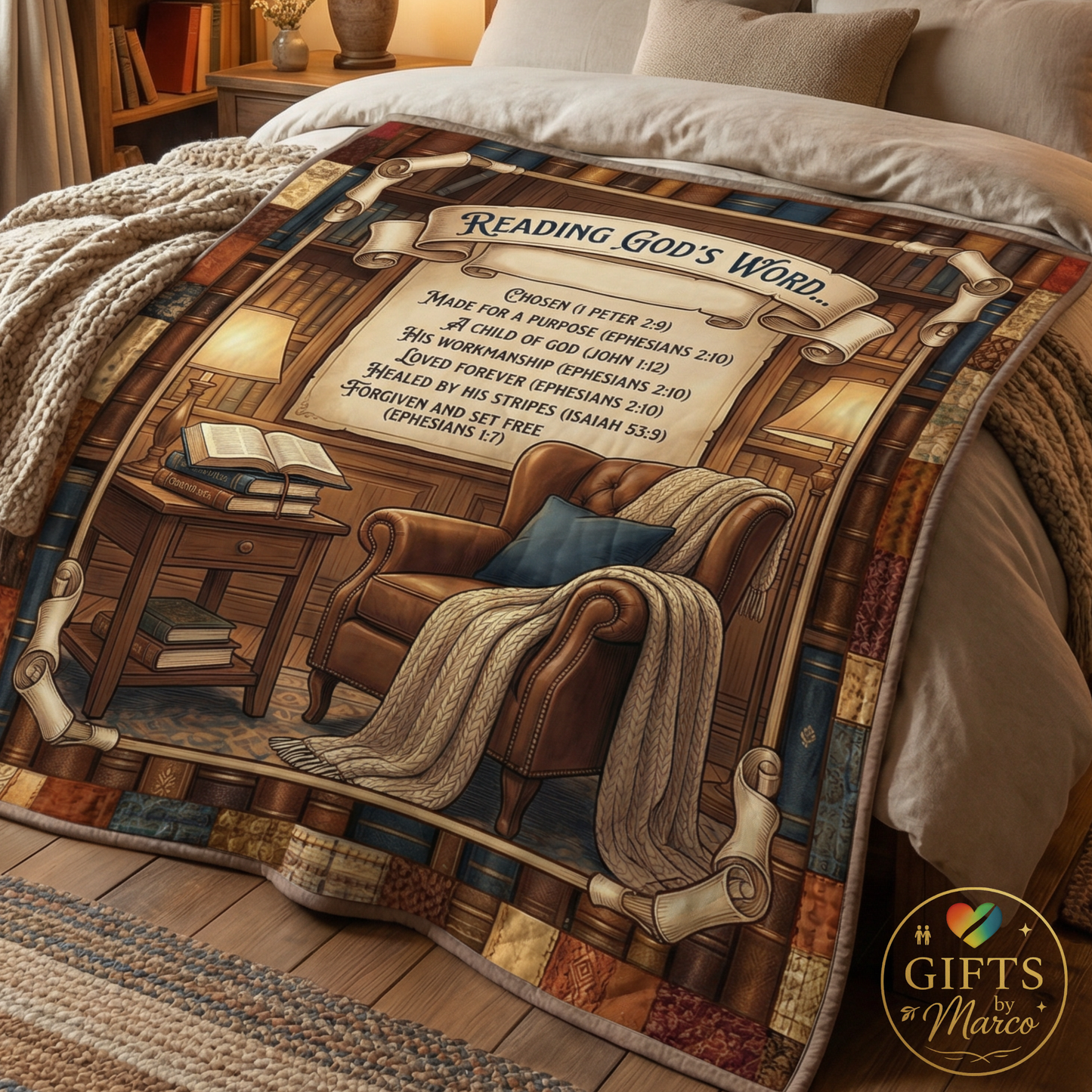 Reading God’s Word – A Faith-Filled Blanket of Comfort, Identity & God’s Promises