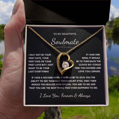 To My Soulmate – Forever A Gift from the Heart Necklace