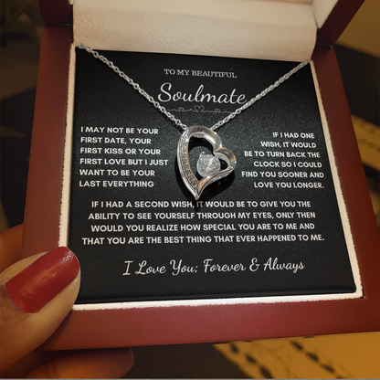 “To My Soulmate”– Forever A Gift from the Heart Necklace