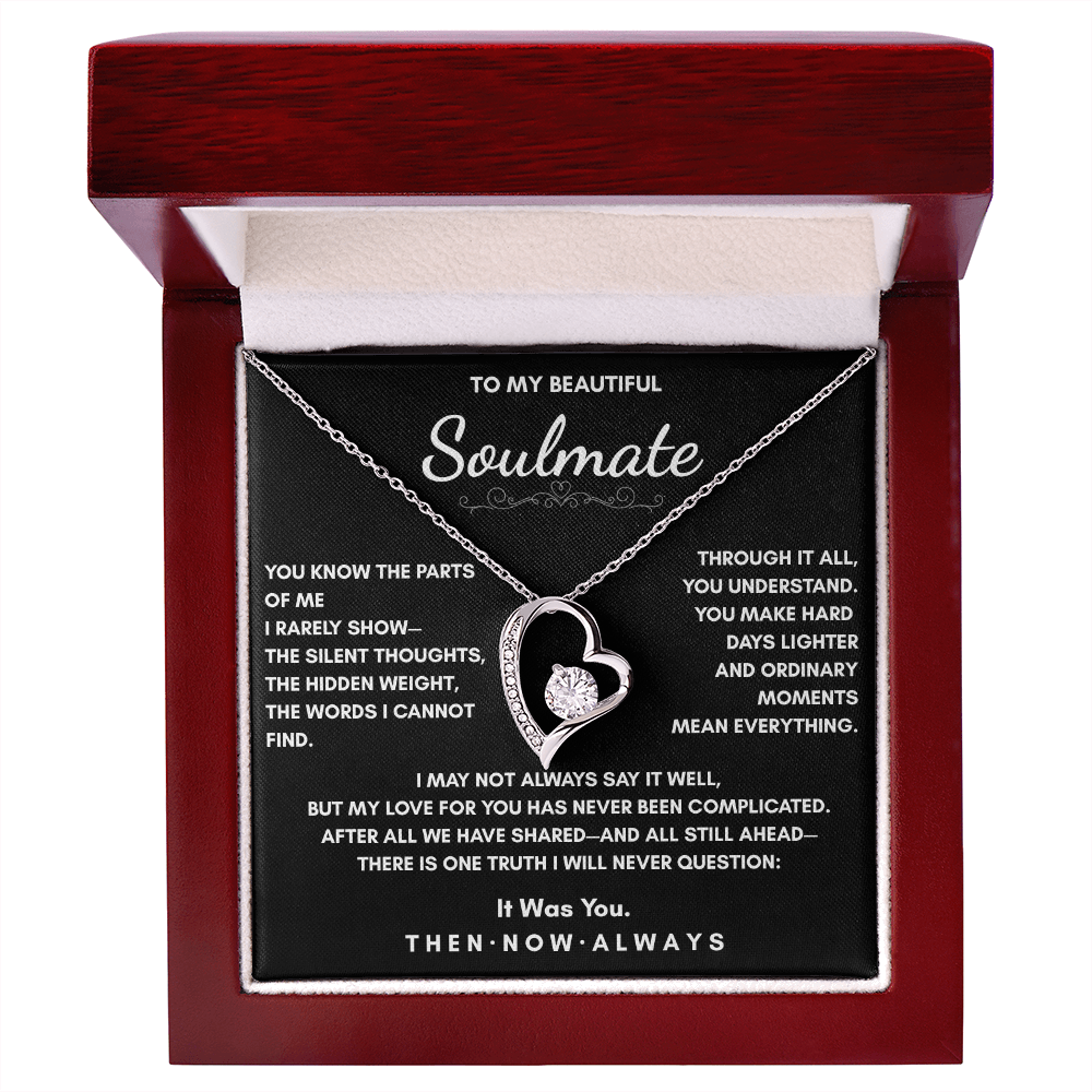Soulmate Necklace – Then, Now & Always