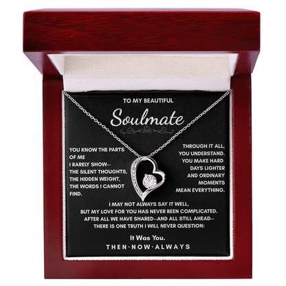 Soulmate Necklace – Then, Now & Always
