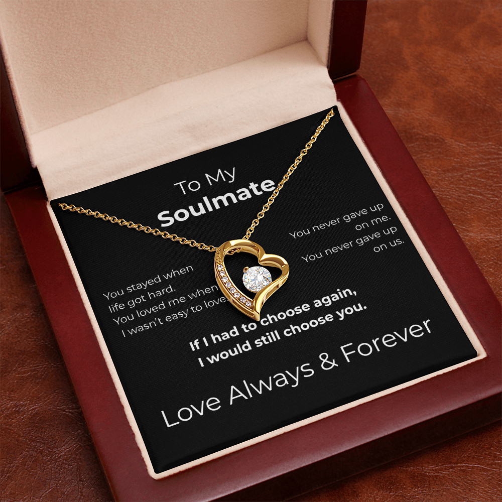 To My Soulmate – I Would Still Choose You Necklace