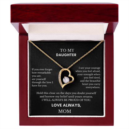 To My Daughter Gift From Mom, If You Ever Forget