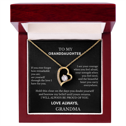 My GRANDDaughter — Remember Your Worth…