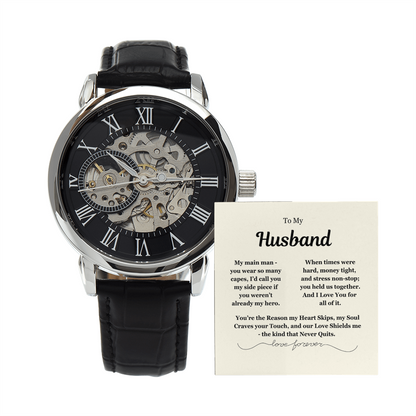 To My Husband – You Held Us Together Watch