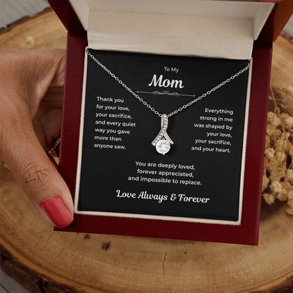 To My Mom Alluring Love Neckalce