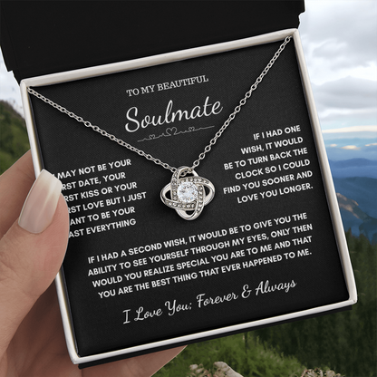 To My Soulmate Forever Love Necklace – A Gift from My Heart