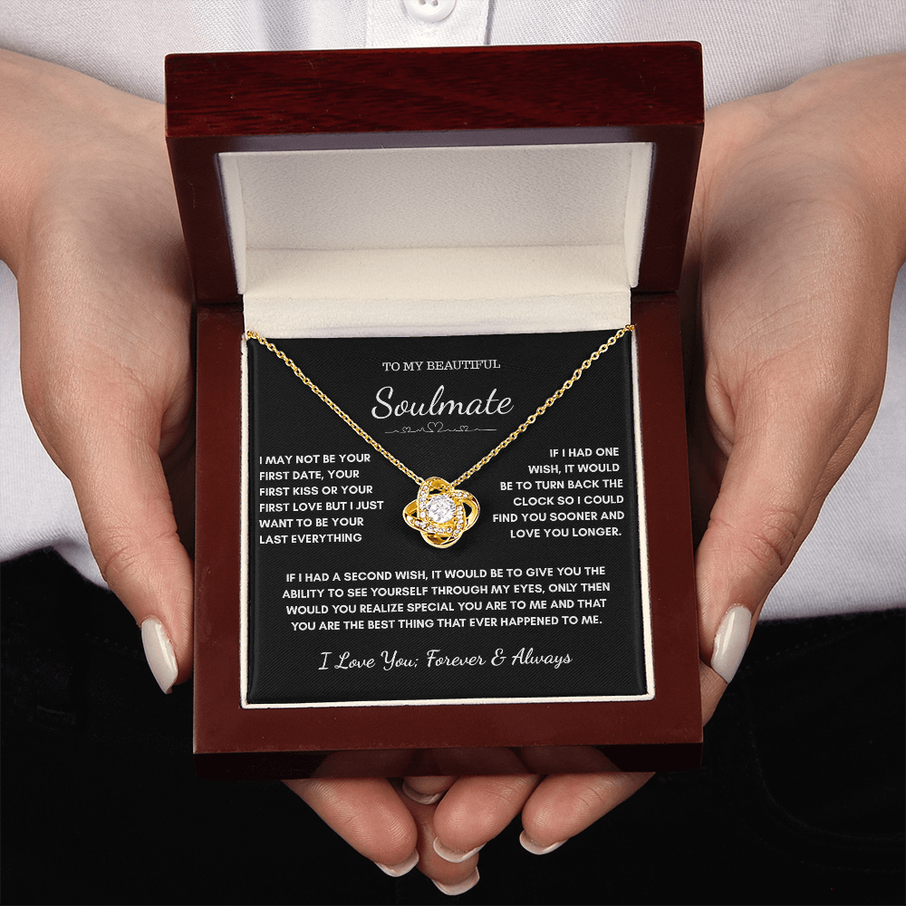 To My Soulmate Forever Love Necklace – A Gift from My Heart