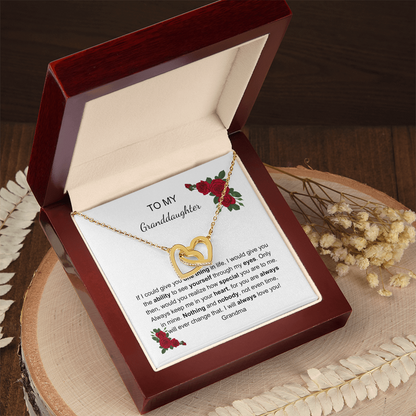 To My Granddaughter One Thing Special Necklace