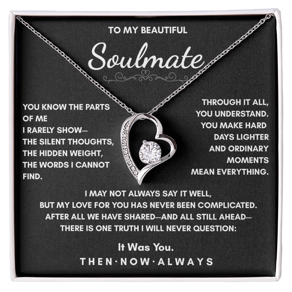 Soulmate Necklace – Then, Now & Always