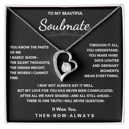 Soulmate Necklace – Then, Now & Always