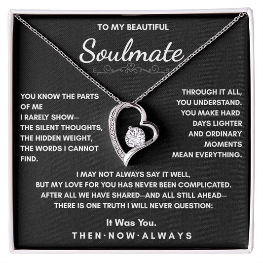 Soulmate Necklace – Then, Now & Always