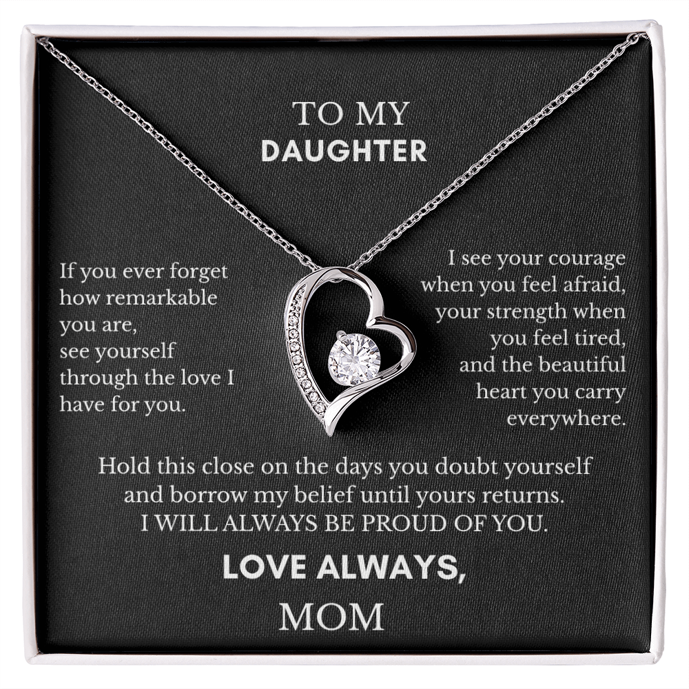 To My Daughter Gift From Mom, If You Ever Forget
