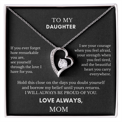 To My Daughter Gift From Mom, If You Ever Forget