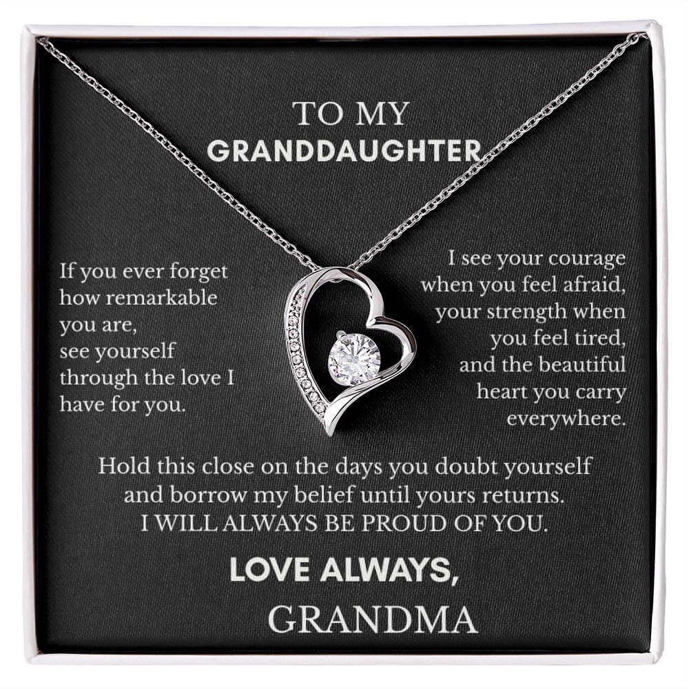 My GRANDDaughter — Remember Your Worth…