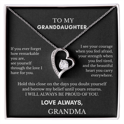 My GRANDDaughter — Remember Your Worth…