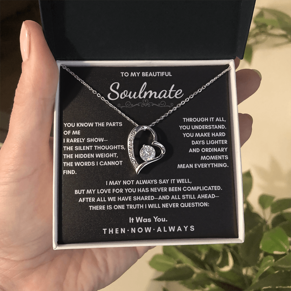 Soulmate Necklace – Then, Now & Always