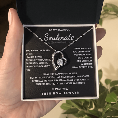 Soulmate Necklace – Then, Now & Always