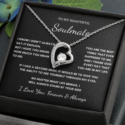 To My Beautiful Soulmate - You Mean So Much Necklace