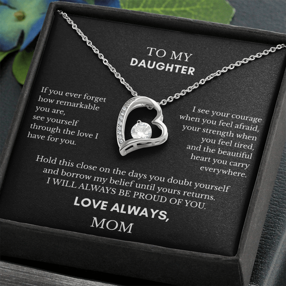 To My Daughter Gift From Mom, If You Ever Forget