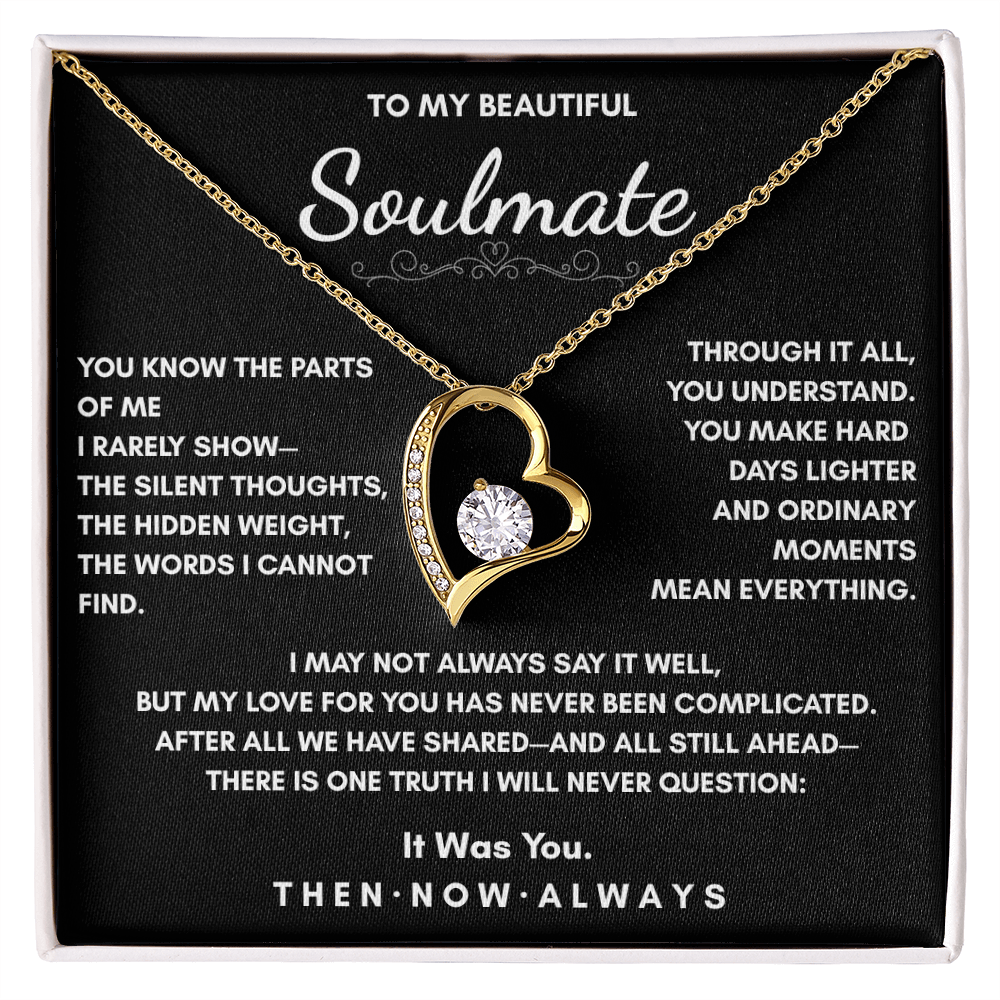 Soulmate Necklace – Then, Now & Always