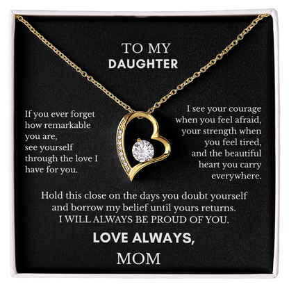 To My Daughter Gift From Mom, If You Ever Forget