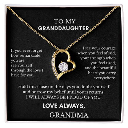 My GRANDDaughter — Remember Your Worth…