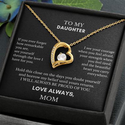 To My Daughter Gift From Mom, If You Ever Forget