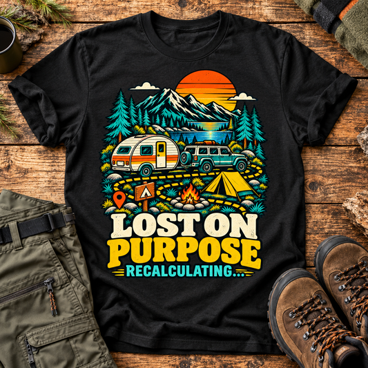 Lost On Purpose - Recalculating T-Shirt