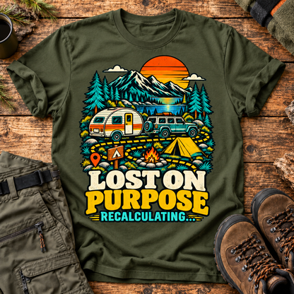 Lost On Purpose - Recalculating T-Shirt
